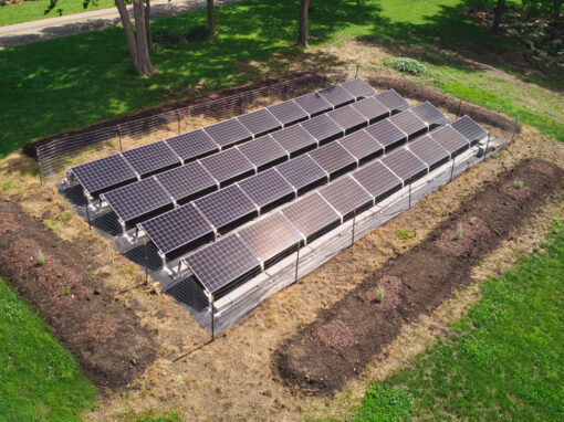 12.96 kW SunPower Residential Ground Mount Solar Installation in Lawrence, Kansas